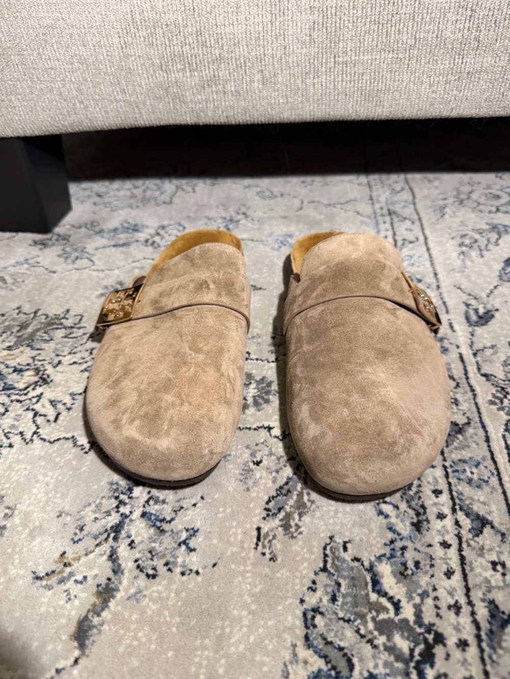 Tory Burch Mellow Mule in River Rock - Picture 4 of 7